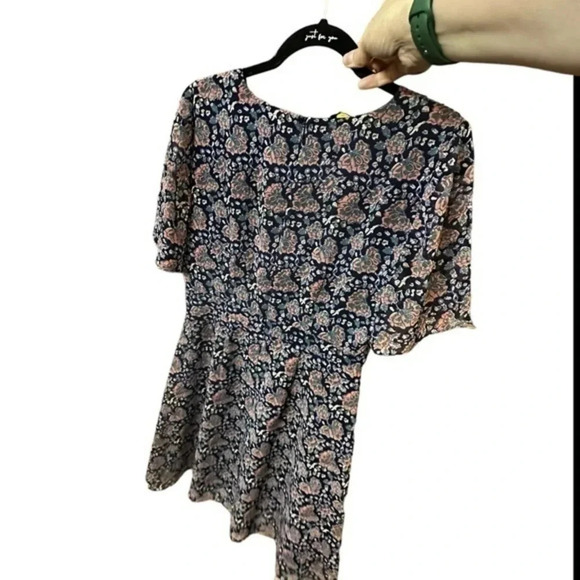 MADEWELL Orchard Flutter Sleeve Dress Flan Floral. Size 4 Sold-out online - Picture 9 of 9